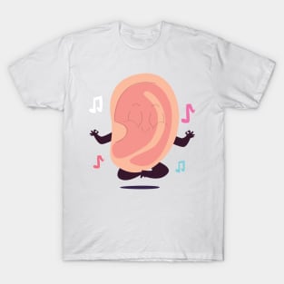 Five Senses - Meditation Ear T-Shirt